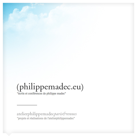 Site Internet :: (philippemadec.eu) :: pm-eu2.jpg