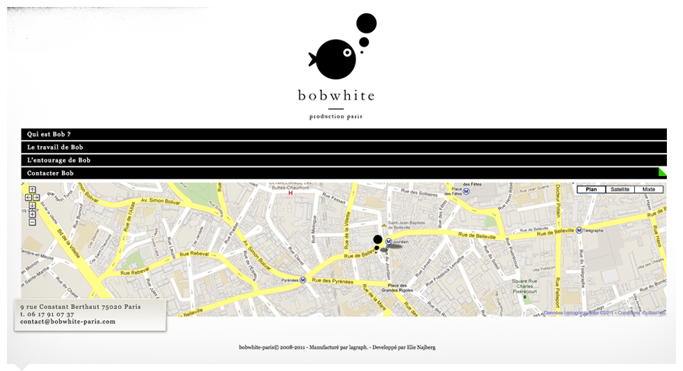 Site Internet :: bobwhite :: bobweb2.jpg